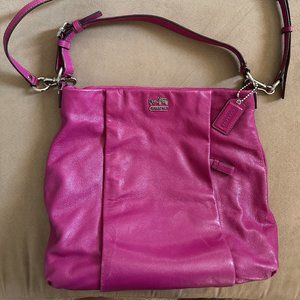 Coach Hot Pink Large Shoulder Bag